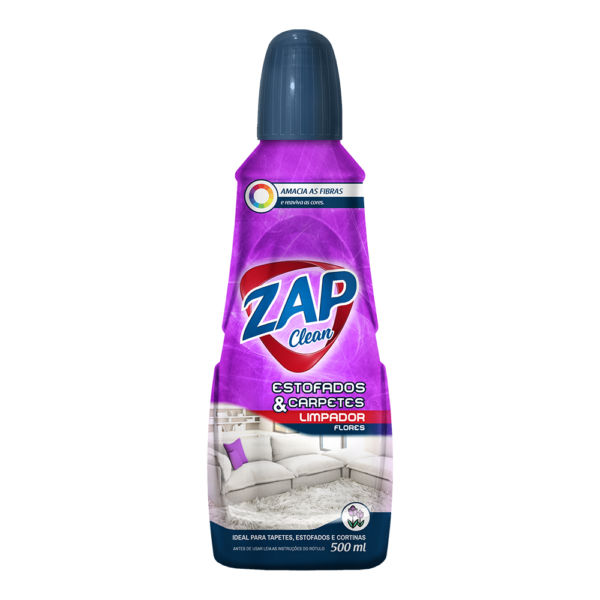 Limpa Estofados e Carpetes Zap Clean - Flores - 500ml