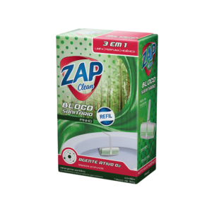 Bloco Sanitário Zap Clean - Refil - Pinho - 30g
