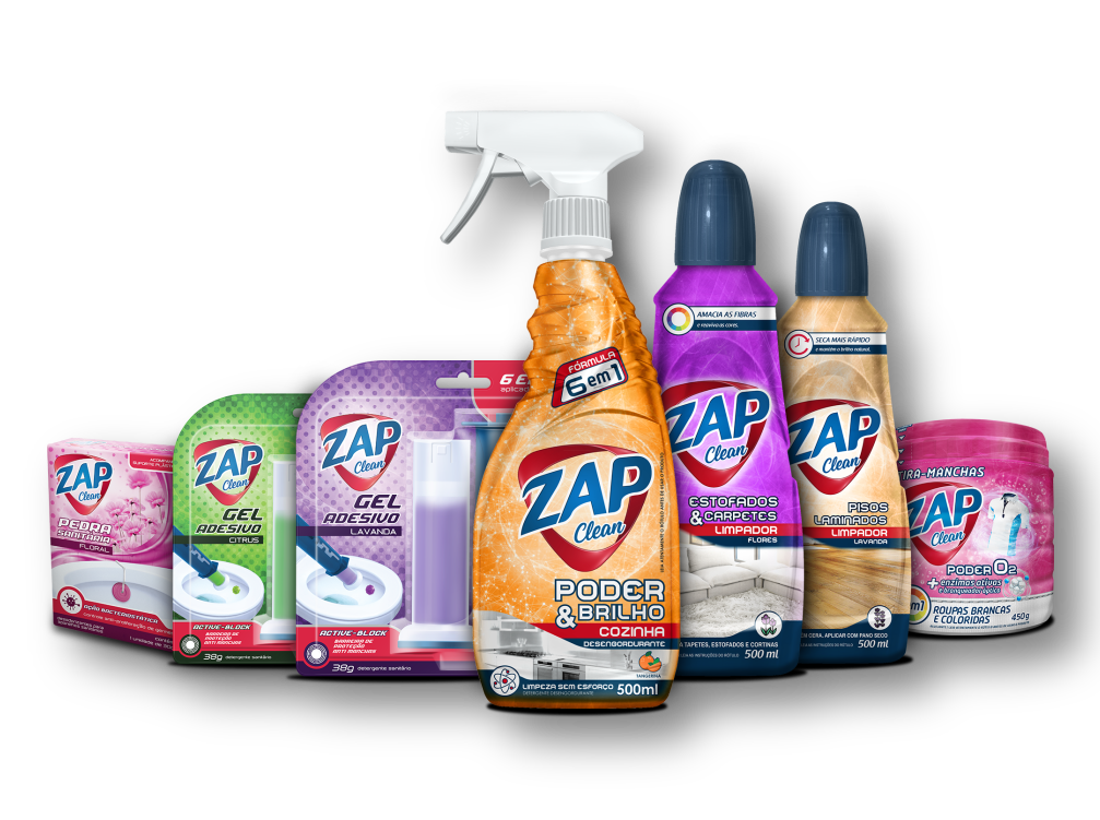 Produtos Zap Clean